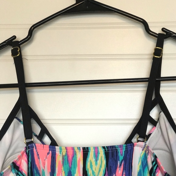 Cole of California Halter Tankini NWT Size Large - Picture 7 of 13